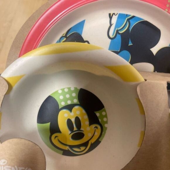 Disney Mickey Mouse Plate Set - Picture 4 of 6